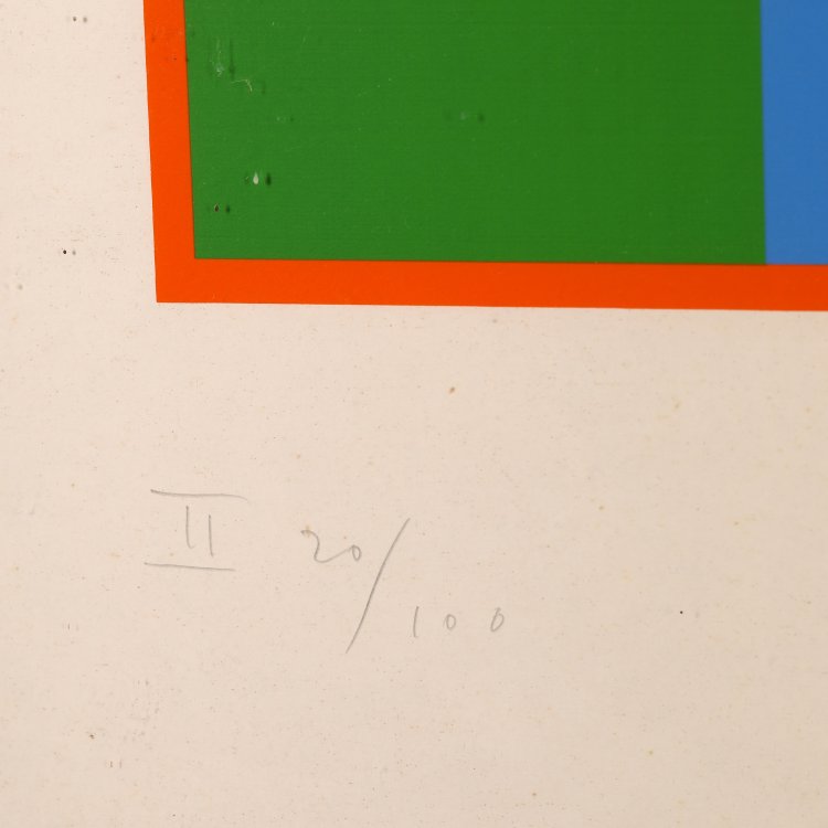 Bild 11 zu Objekt, 3 sheets, III / V / VIII ,11x4:4, 1970, Max Bill, K-14 313