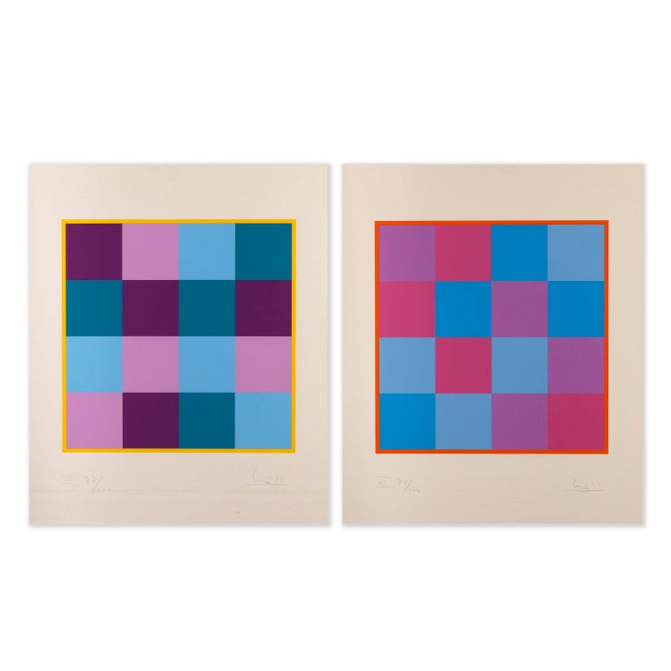 Hauptbild zu Objekt, 2 sheets, VI / VII, 11x4:4, 1970, Max Bill, K-14 312