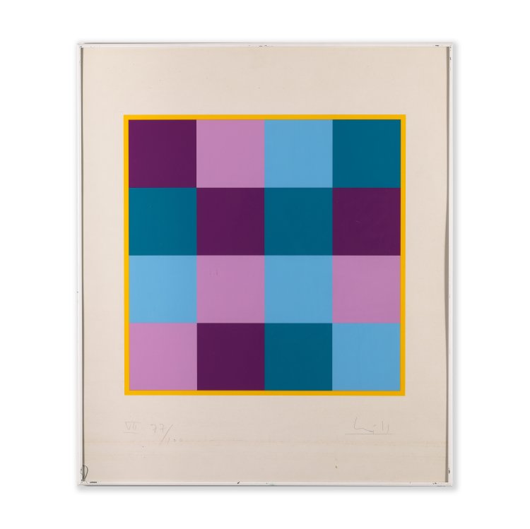 Bild 2 zu Objekt, 2 sheets, VI / VII, 11x4:4, 1970, Max Bill, K-14 312