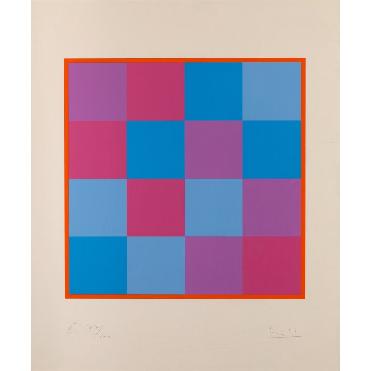 Bild 5 zu Objekt, 2 sheets, VI / VII, 11x4:4, 1970, Max Bill, K-14 312