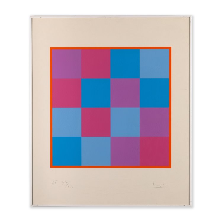 Bild 6 zu Objekt, 2 sheets, VI / VII, 11x4:4, 1970, Max Bill, K-14 312