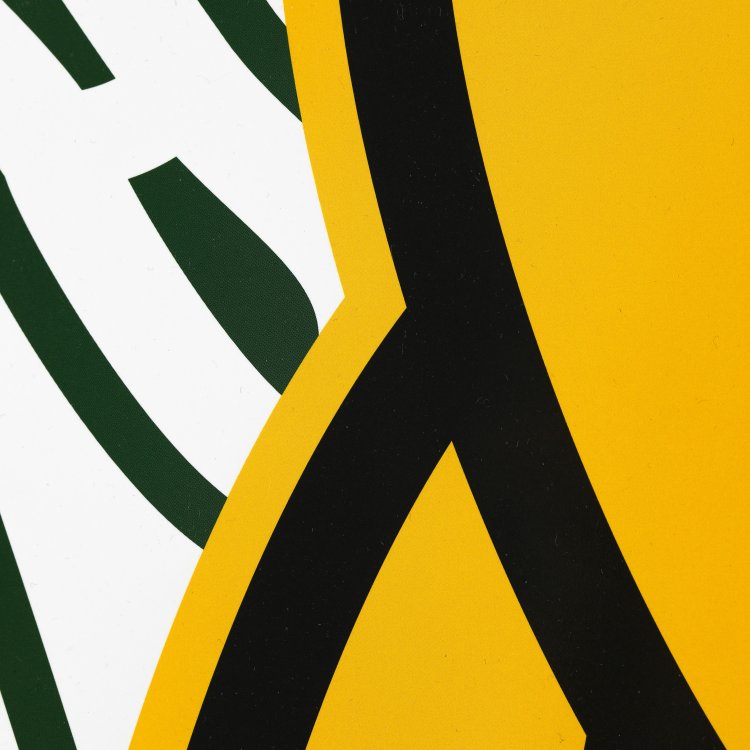 Bild 3 zu Objekt, Head Scarf, Split Dress, Goatee exhibition poster, 2019, Julian Opie, K-14 350