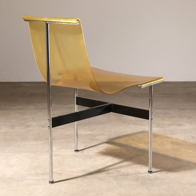 Bild 4 zu Objekt, Seltener Stuhl Modell T-Chair mit Kunststoffbespannung,  Katavalos & Kelley & Littell, K-14 481