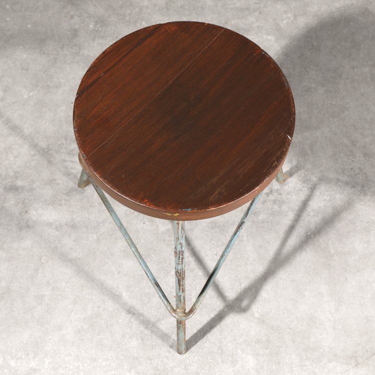 Bild 2 zu Objekt, Hocker aus dem College of Architecture in Chandigarh, Pierre Jeanneret, K-14 442