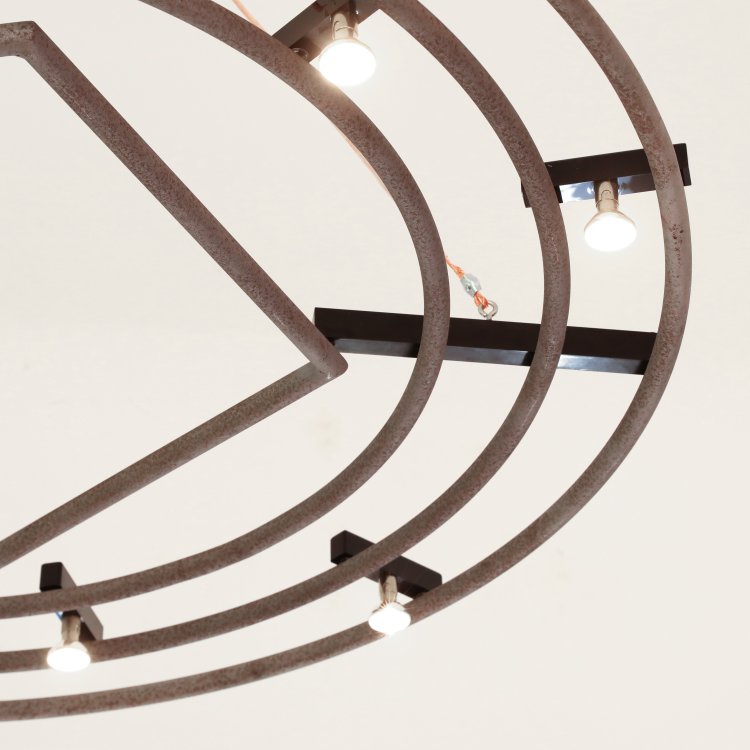 Bild 2 zu Objekt, Chandelier model Pentagon from an edition of 5 pieces, Gerd Arens, Pentagon, Pentagon, K-14 669