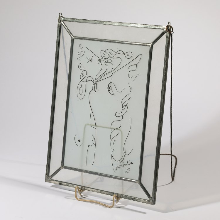 Hauptbild zu Objekt, Bleiglasbild, Jean Cocteau (nach), K-14 251