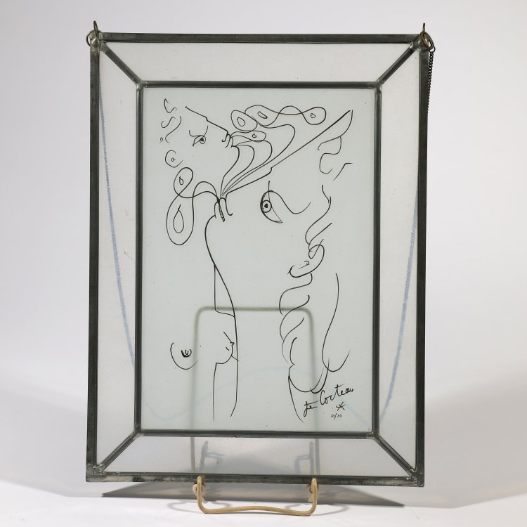 Bild 2 zu Objekt, Bleiglasbild, Jean Cocteau (nach), K-14 251