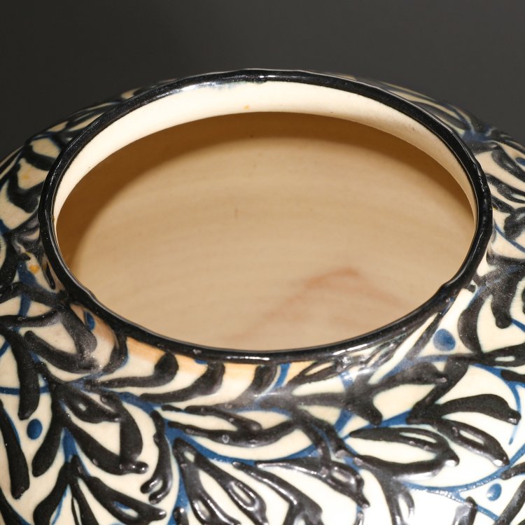 Bild 3 zu Objekt, Vase Branches, 1921-23, Max Laeuger, Karlsruhe, Majolikamanufaktur, K-14 134