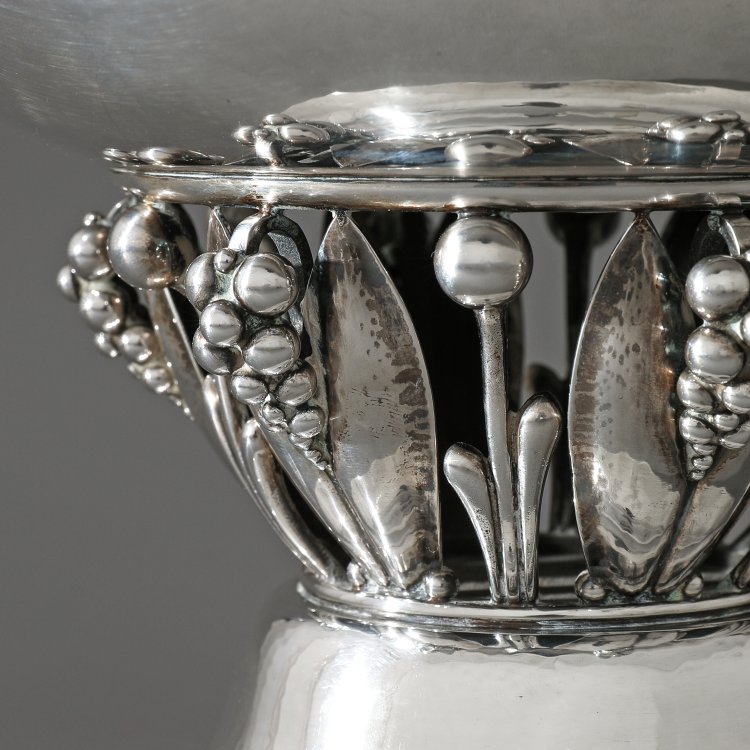 Bild 1 zu Objekt, Fu&szlig;schale, Modell 197 C, Georg Jensen, Jensen, Georg, Kopenhagen, K-14 43