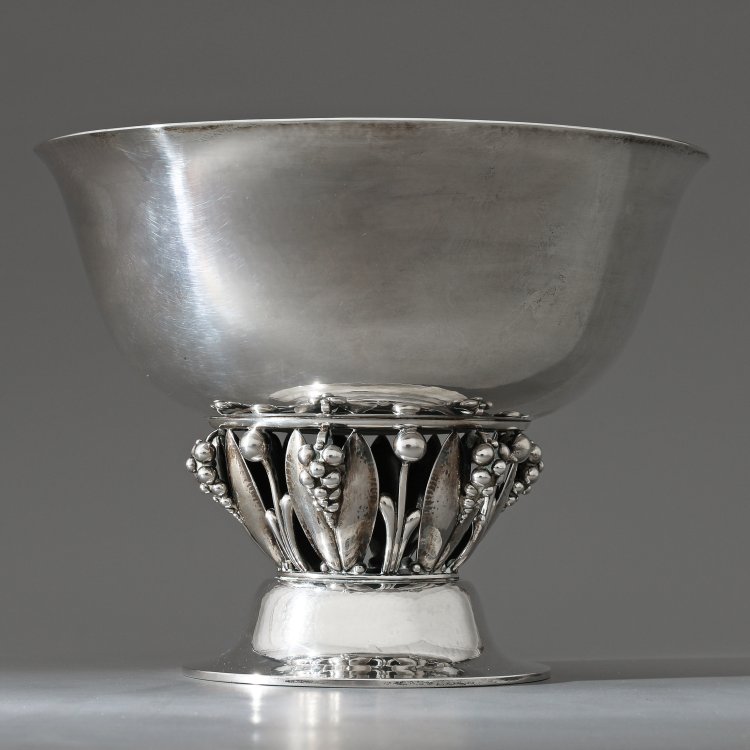 Bild 2 zu Objekt, Fu&szlig;schale, Modell 197 C, Georg Jensen, Jensen, Georg, Kopenhagen, K-14 43