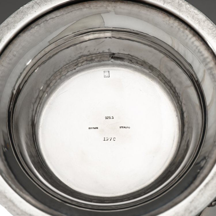 Bild 4 zu Objekt, Fu&szlig;schale, Modell 197 C, Georg Jensen, Jensen, Georg, Kopenhagen, K-14 43