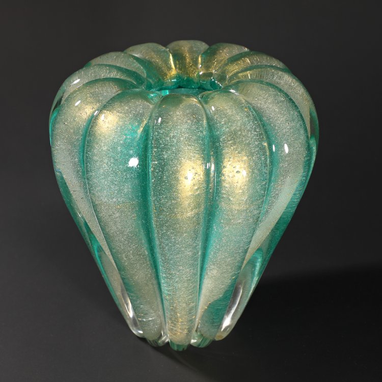 Hauptbild zu Objekt, Vase Sommerso a bollicine, Archimede Seguso, Seguso, K-14 85