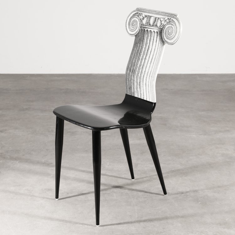 Hauptbild zu Objekt, Limited chair model Capitello Ionico, Piero Fornasetti, Fornasetti, K-14 547
