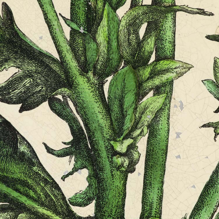 Bild 2 zu Objekt, Large tray, motif pansies, Piero Fornasetti, Fornasetti, K-14 549