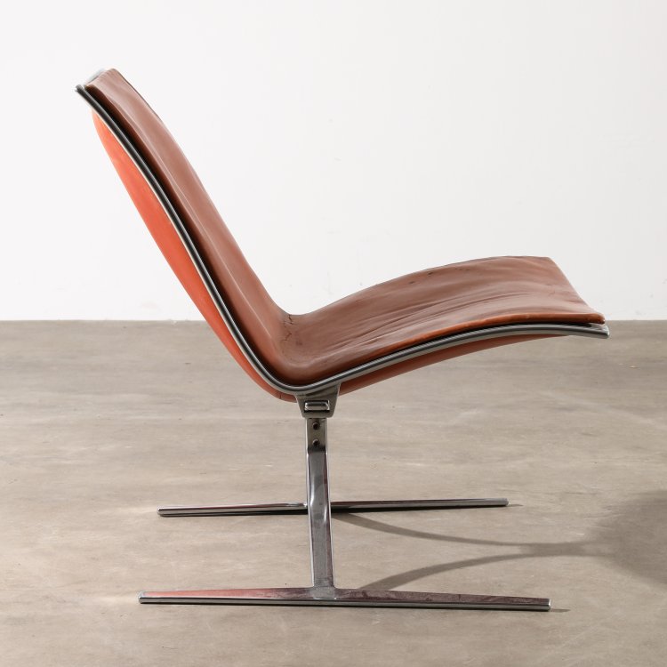 Bild 2 zu Objekt, Sessel Modell Skater Chair JK 710, J&oslash;rgen Kastholm, Kill International, K-14 526