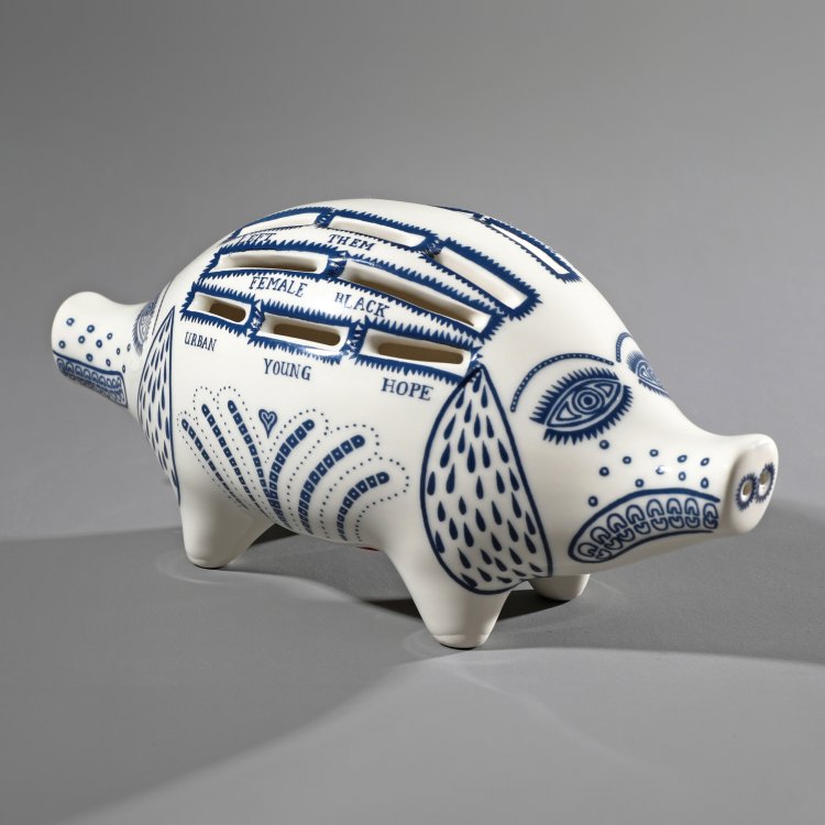 Hauptbild zu Objekt, Piggy Bank. 2017, Grayson Perry, K-14 357