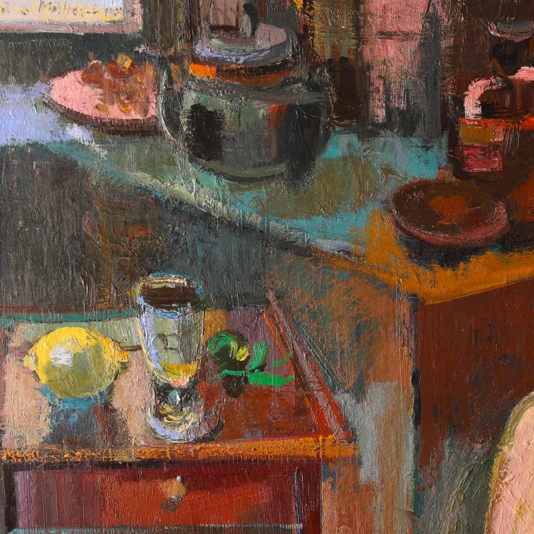 Bild 2 zu Objekt, Seated Female Nude in the Artist's Studio, Bruno M&uuml;ller-Linow, K-14 235