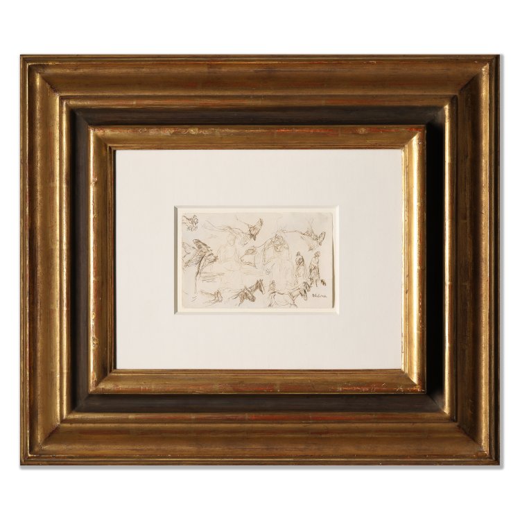 Bild 1 zu Objekt, Ink drawing on vellum, Max Liebermann, K-14 241