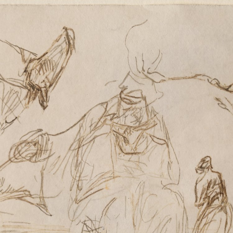 Bild 3 zu Objekt, Ink drawing on vellum, Max Liebermann, K-14 241