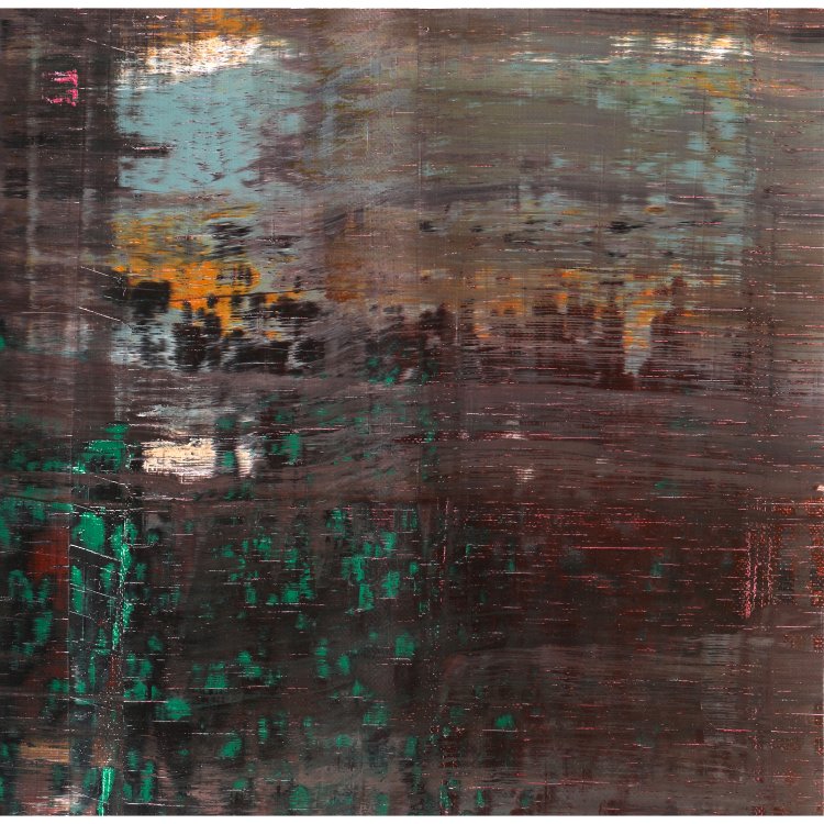 Hauptbild zu Objekt, 15. November 1996, (Unikat Nr. 8 vom Gem&auml;lde 802-4,1994), 1996, Gerhard Richter, K-14 328