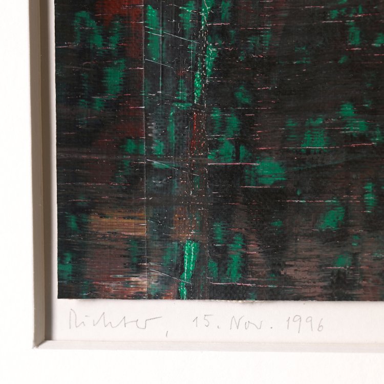 Bild 2 zu Objekt, 15. November 1996, (Unikat Nr. 8 vom Gem&auml;lde 802-4,1994), 1996, Gerhard Richter, K-14 328