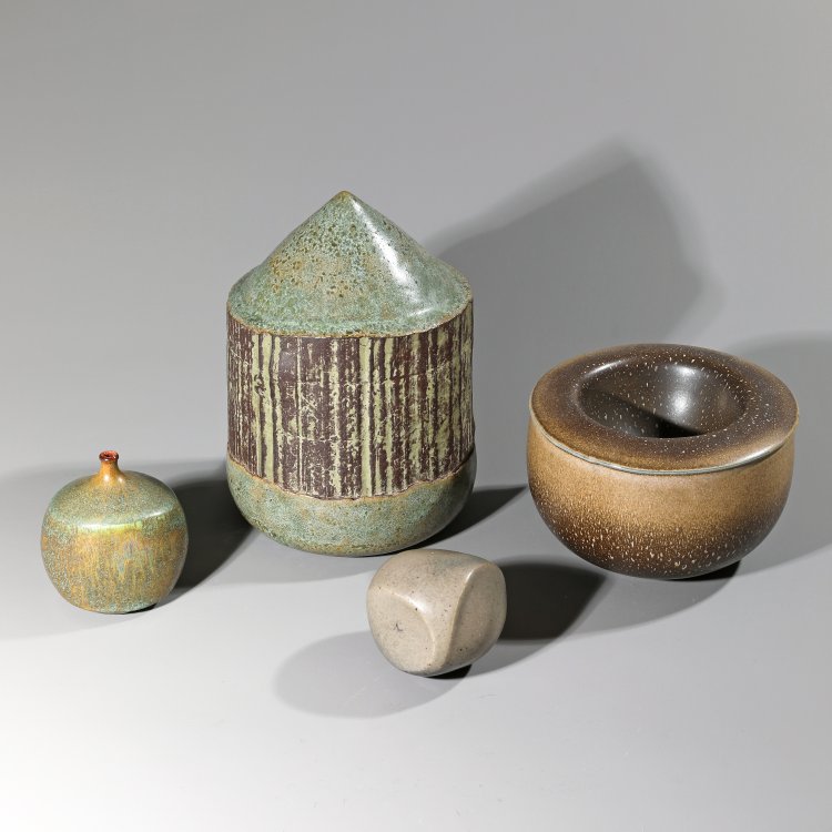 Hauptbild zu Objekt, Four ceramics, Rolf Overberg, Rolf Overberg, K-13O 100