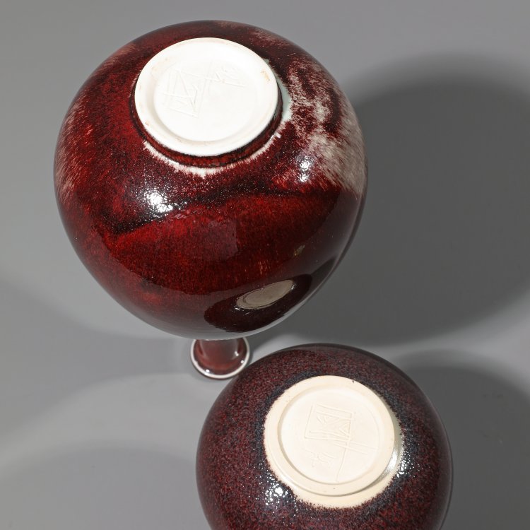 Bild 2 zu Objekt, Two vases and a bowl, Karin & Walther Zander, K-13O 146