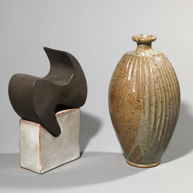 Hauptbild zu Objekt, Two ceramics, Karl J&uuml;ttner,Dorothee Colberg-Tjadens, K-13O 52