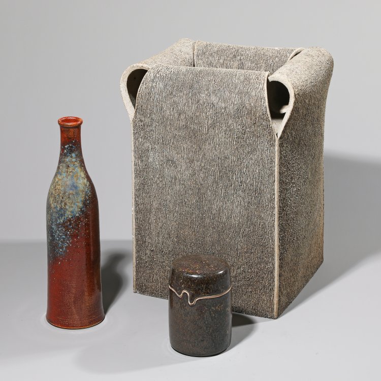 Hauptbild zu Objekt, Three ceramics, Rita Ternes,Klaus Rothe,Kyra Spieker, K-13O 127