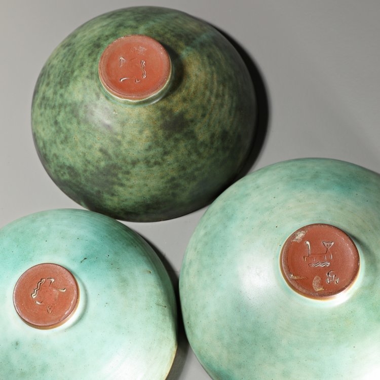 Bild 3 zu Objekt, Six bowls, after 1969, G&ouml;rge Hohlt, Hohlt, Katzh&uuml;tte, K-14 160