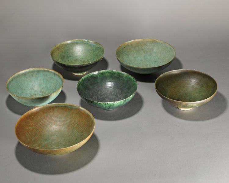 Bild 7 zu Objekt, Six bowls, after 1969, G&ouml;rge Hohlt, Hohlt, Katzh&uuml;tte, K-14 160