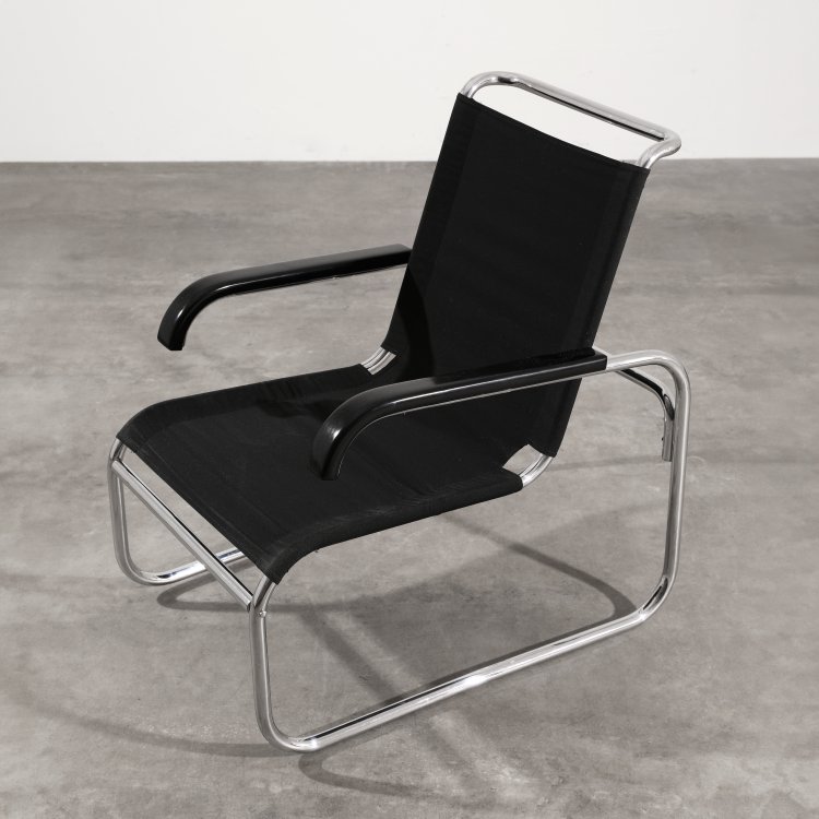 Bild 1 zu Objekt, Fr&uuml;her Lounge Sessel Modell B 35, Marcel Breuer, Thonet, K-14 388