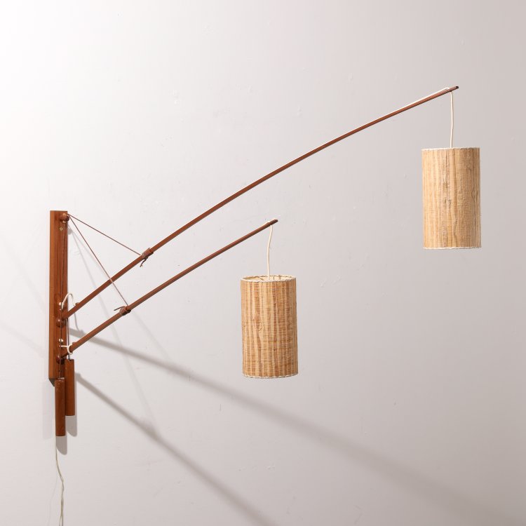 Hauptbild zu Objekt, Counterweight double arm wall lamp, Ruprecht Skrip, Skrip Leuchten, K-14 393