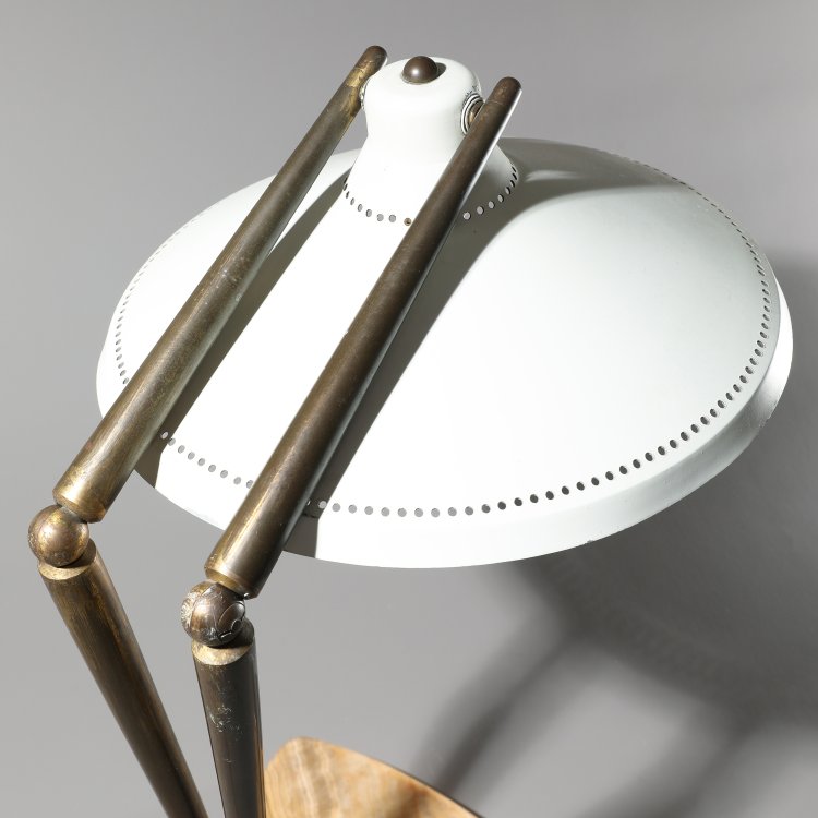 Bild 1 zu Objekt, Seltene Tischleuchte / Schreibtischleuchte, Italien Stilux (wohl), Stilux, K-14 558