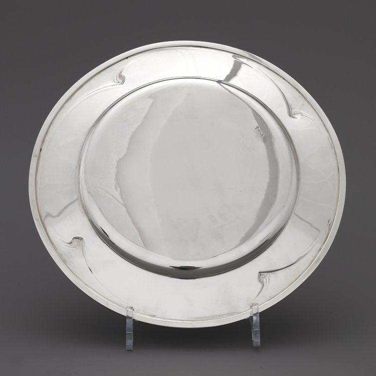 Bild 3 zu Objekt, Platzteller, 1902/1903, Henry van de Velde, Koch & Bergfeld, Bremen, M&uuml;ller, Theodor, Weimar, K-14 37