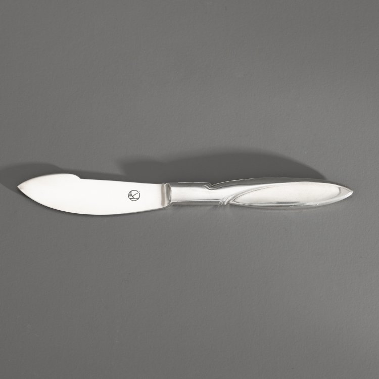 Bild 2 zu Objekt, Fischmesser und Fischgabel, 1905/1906, Henry van de Velde, Koch & Bergfeld, Bremen, K-14 36