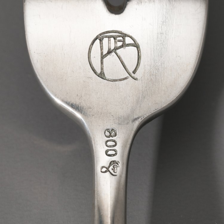 Bild 4 zu Objekt, Fischmesser und Fischgabel, 1905/1906, Henry van de Velde, Koch & Bergfeld, Bremen, K-14 36