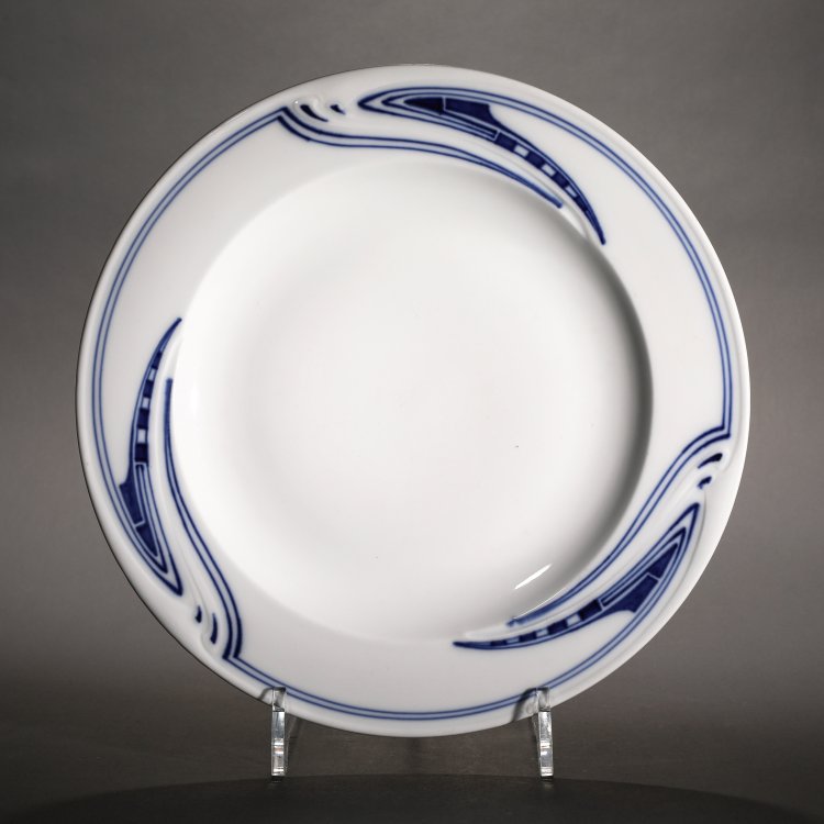 Bild 3 zu Objekt, Zwei Speiseteller, Henry van de Velde, Meissen, K-14 127