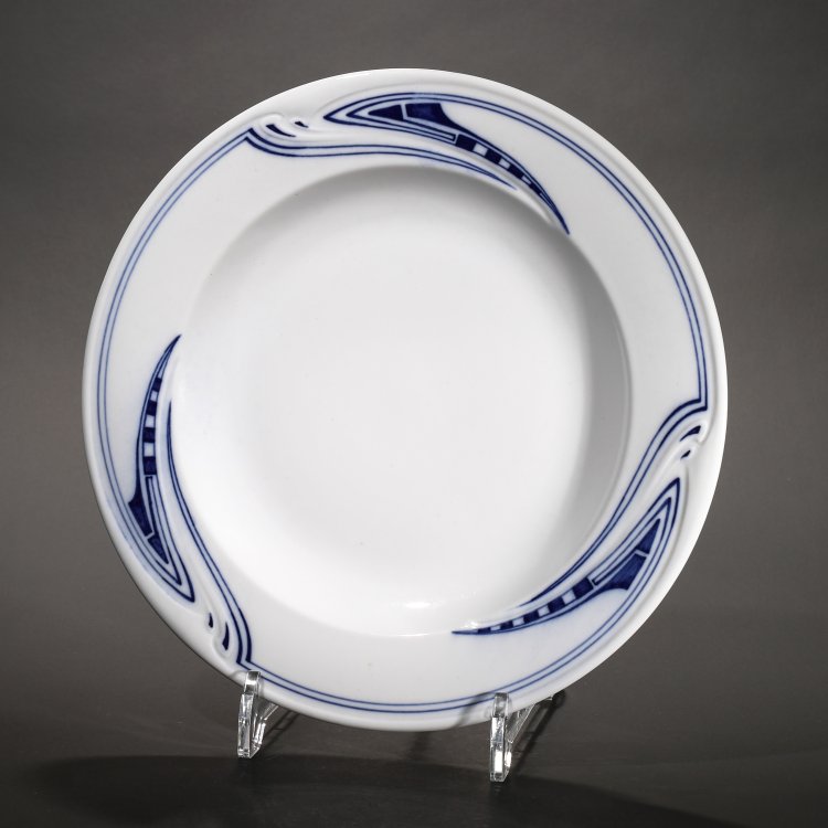 Bild 8 zu Objekt, Zwei Speiseteller, Henry van de Velde, Meissen, K-14 127