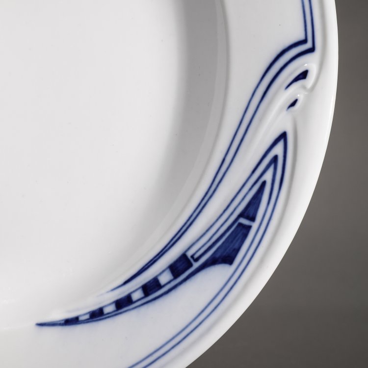 Bild 9 zu Objekt, Zwei Speiseteller, Henry van de Velde, Meissen, K-14 127