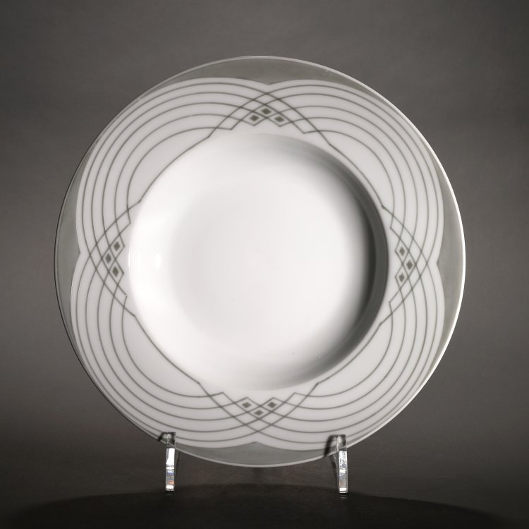 Hauptbild zu Objekt, Suppenteller, Peter Behrens, Bauscher, Weiden, K-14 125
