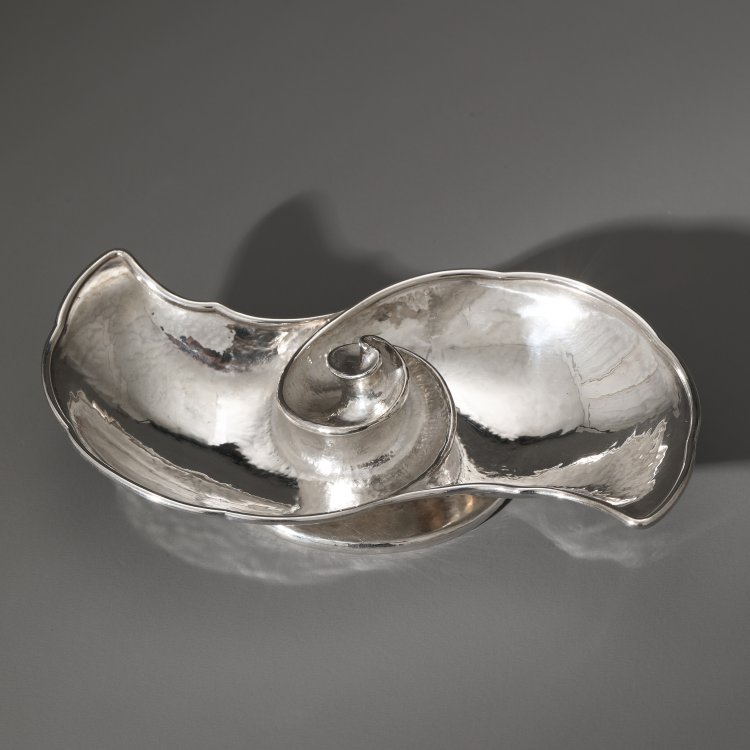 Bild 1 zu Objekt, Silberschale, 1913, Johannes Ludovicus Mathieu Lauweriks, Frans Zwollo, K-14 34