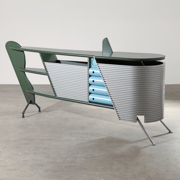 Hauptbild zu Objekt, Sideboard Modell Bertrand, Massimo Iosa Ghini, Memphis, K-14 631