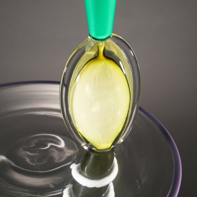 Bild 1 zu Objekt, Centerpiece 'Pink Cigar', Peter Shire, Vetreria Vistosi, Murano, K-14 617