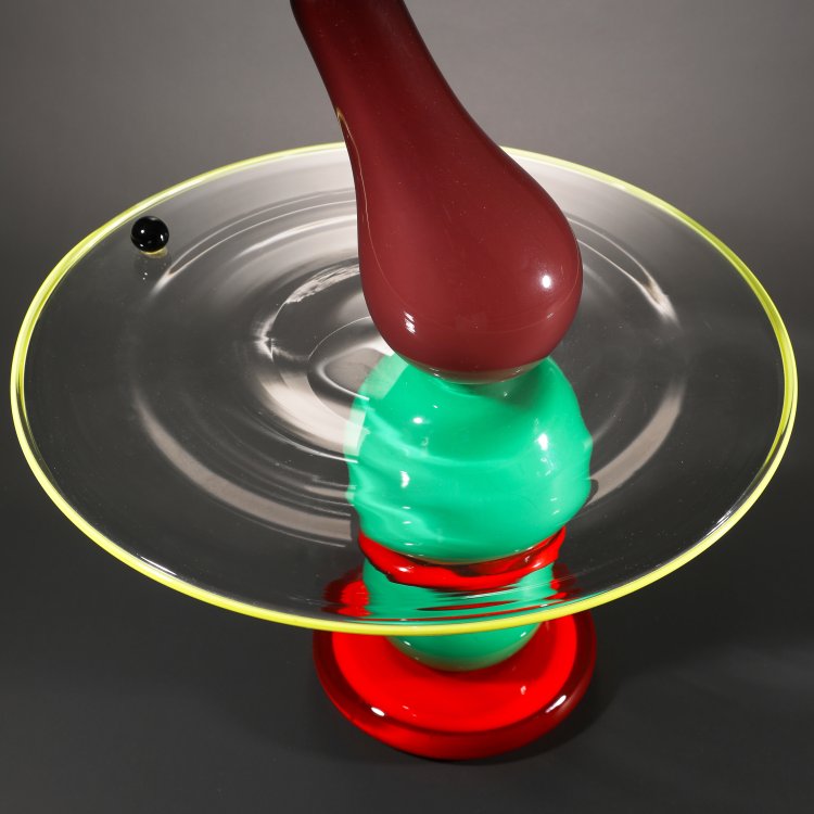 Bild 1 zu Objekt, Centerpiece 'Double Bubble', Peter Shire, Vetreria Vistosi, K-14 616