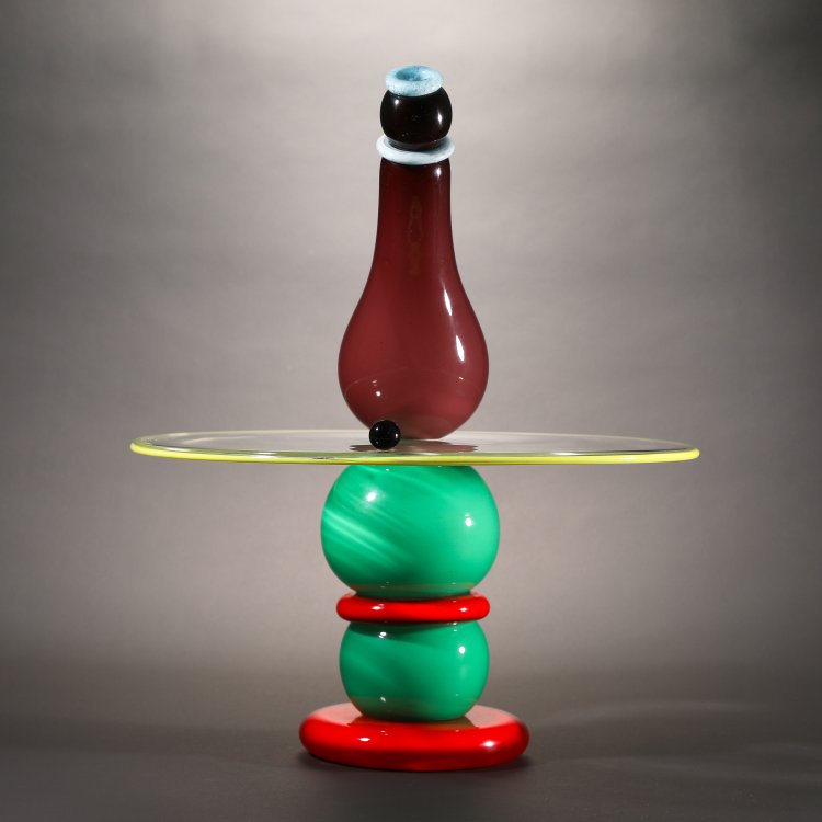 Bild 2 zu Objekt, Centerpiece 'Double Bubble', Peter Shire, Vetreria Vistosi, K-14 616