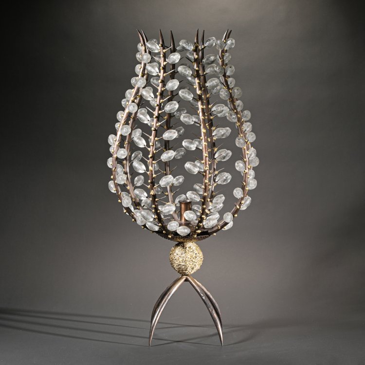 Bild 1 zu Objekt, Candlestick model Photophores Perles, Andr&eacute; Dubreuil, K-14 640