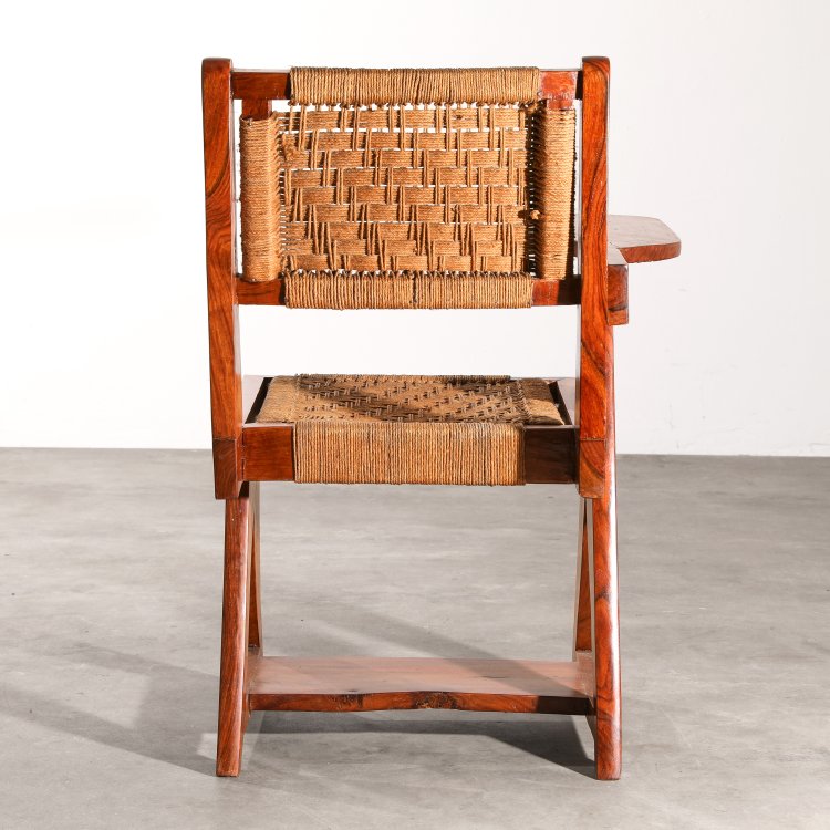 Bild 4 zu Objekt, Stuhl / Bibliotheksstuhl f&uuml;r das Ghandi Bhawan in Chandigarh, Pierre Jeanneret, K-14 444