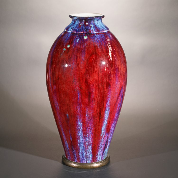 Hauptbild zu Objekt, Vase, S&egrave;vres, Manufacture Nationale de, K-14 118