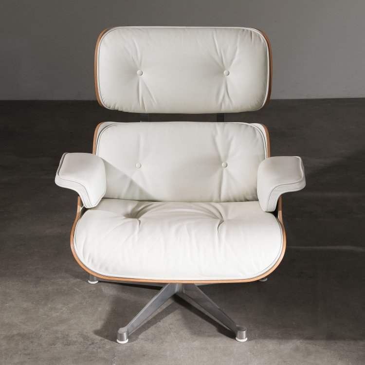 Bild 1 zu Objekt, White Lounge Chair + Ottomane, Charles & Ray Eames, Vitra, K-14 485